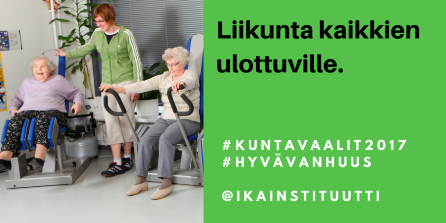 Kuntapäättäjä: senioriliikuntakortilla liikkeelle