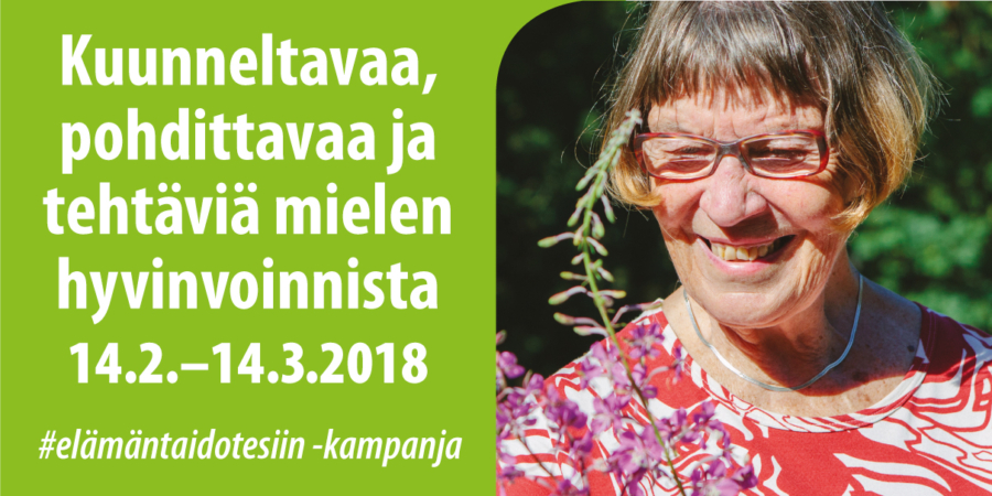 Ilahdu elämäntaidoista kampanjaan osallistumalla