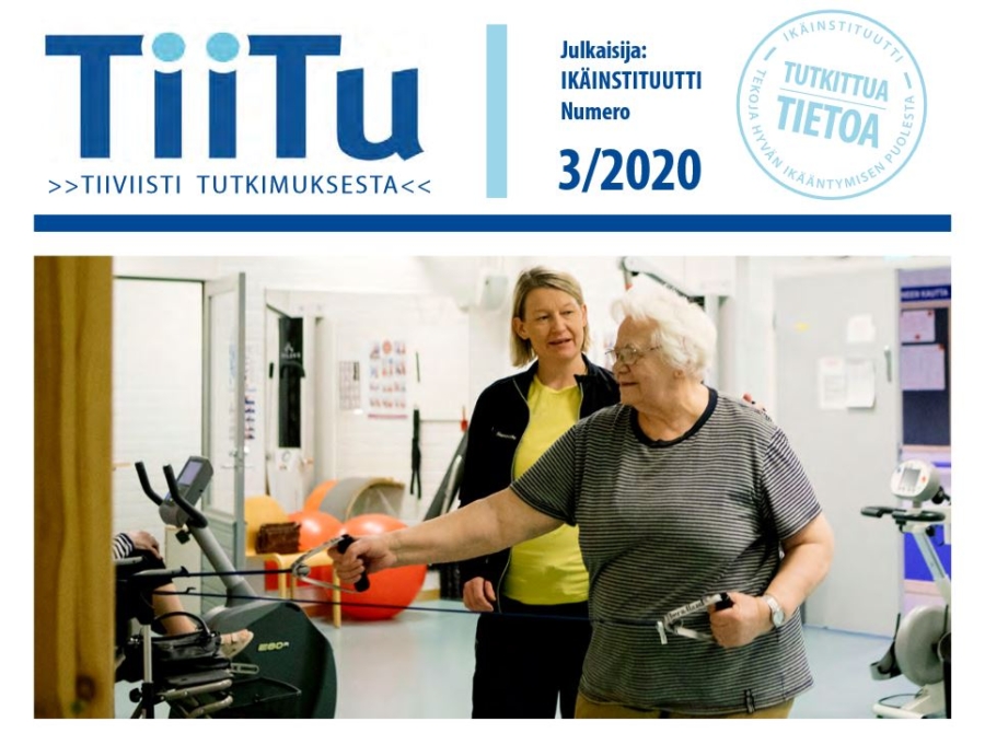 Iäkkäiden ryhmäliikunta kohensi monipuolisesti hyvinvointia