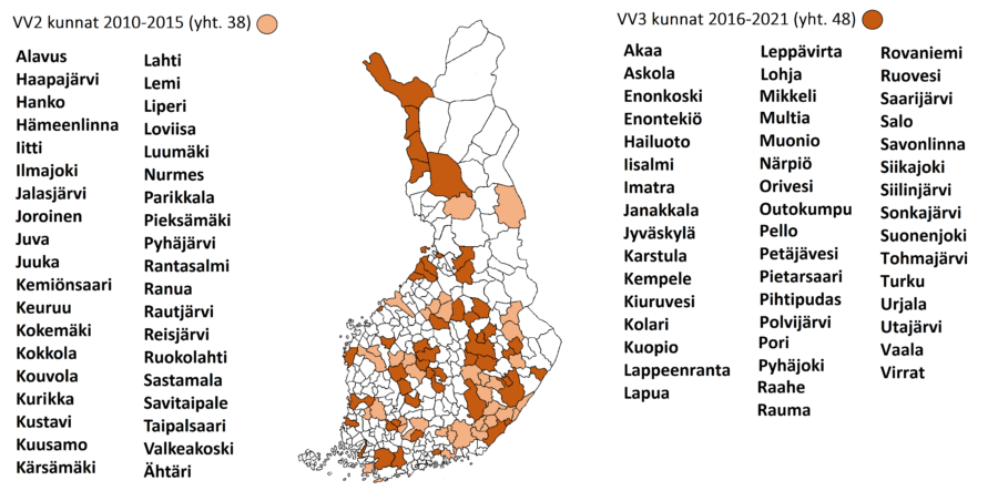 Kohdennettu Voimaa vanhuuteen -kuntahaku
