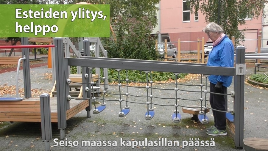 Tasapainoharjoittelu tutuksi videoiden avulla
