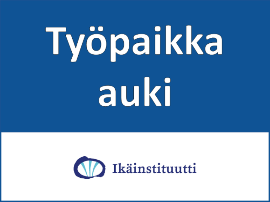 Ikäinstituutti hakee uutta johtajaa