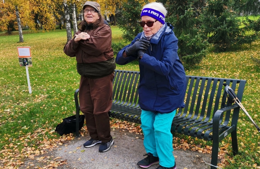 Yhdessä askellettiin Gibraltarille ja takaisin