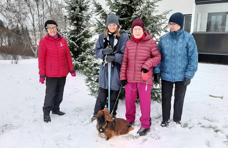 Hämeenlinnassa ulkoillaan porukassa