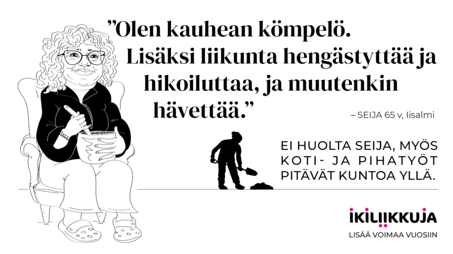 Ikiliikkuja-viikko kannustaa eläkeläiset liikkeelle