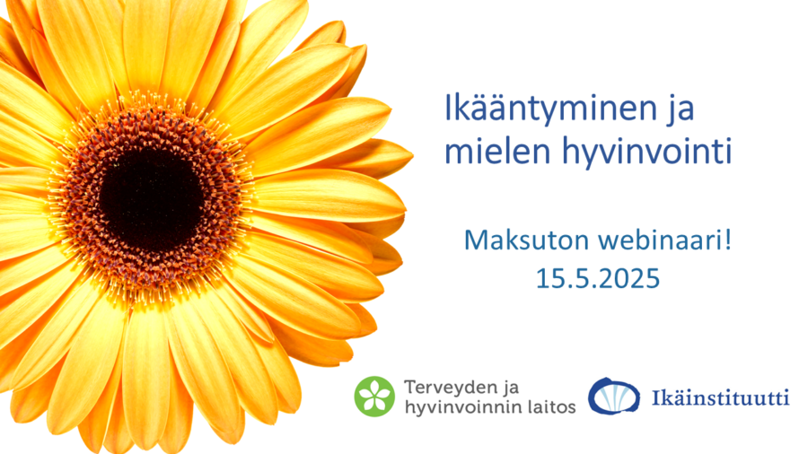 Ikääntyminen ja mielen hyvinvointi -webinaari
