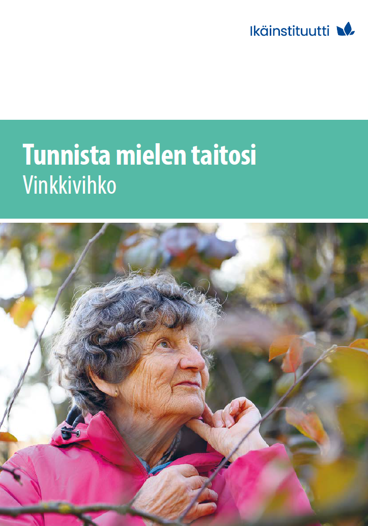 Tunnista mielen taitosi -vihkon kansikuva.