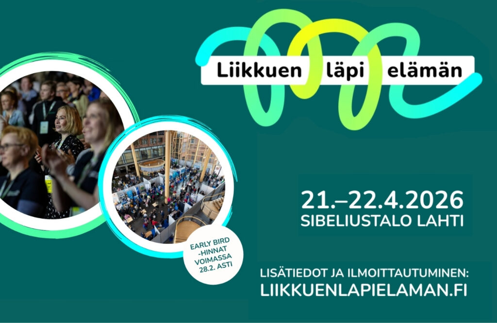 Ilmoittautuminen Liikkuen läpi elämän -seminaariin on nyt auki!