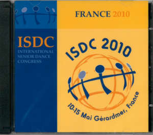 ISDC 2010 Ranskan tanssit CD-levy ja ohjevihko