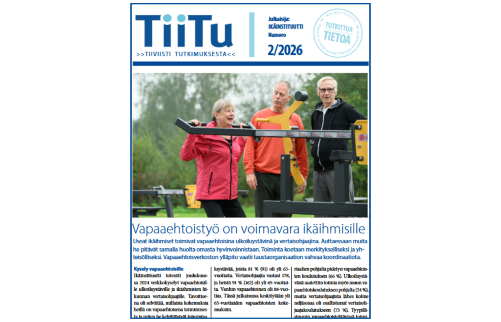 Tiviisti Tutkimuksesta etusivu