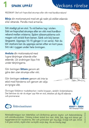 Veckans rörelse -kort