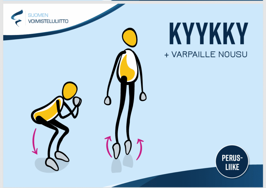 Voimisteluliiton Ikiliike-liikekortit